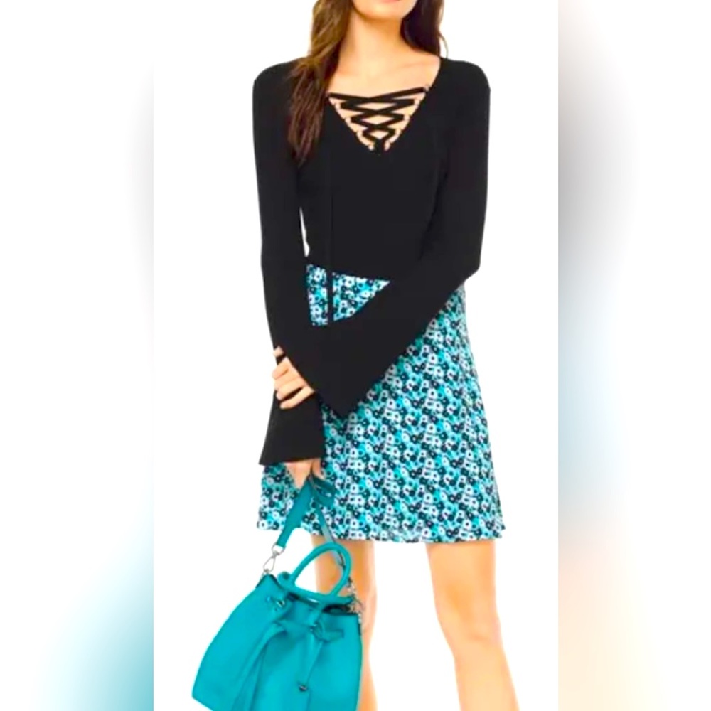 Michael Kors Bell Sleeve Tie Up Sweater